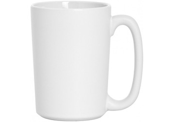 Чашка керамическая Economix Promo GRAND 350мл, белая E98315-14 фото