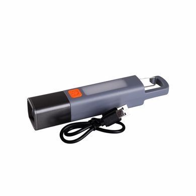 Фонарик аккумуляторный 2в1 TheGeneral Orion c боковым COB light и карабином 100020219-07 фото