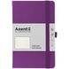 Книга записная Axent Partner В6, 125x195 мм, 96 листов, клетка, твердая обложка, фиолетовая 8201-17-A фото