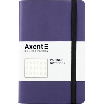 Книга записна Axent Partner Soft В6, 125х195мм, 96 аркушів, крапка, гнучка обкладинка