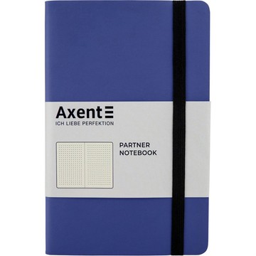 Книга записна Axent Partner Soft В6, 125x195 мм, 96 аркушів, крапка, гнучка обкладинка