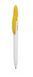Авторучка пластиковая VIVA PENS Rico White, желтая RWH04-0104 фото
