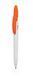Авторучка пластиковая VIVA PENS Rico White, оранжевая RWH05-0104 фото