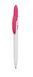 Авторучка пластиковая VIVA PENS Rico White, розовая RWH10-0104 фото