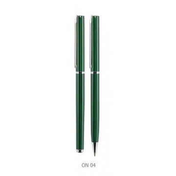 Набор ручек подарочный (авторучка+капиллярная ручка) Orion Prestige, зеленый