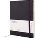 Книга записна Axent Partner Soft L, 190x250 мм, 96 аркушів, клітинка, гнучка обкладинка, чорна 8615-01-A фото 2