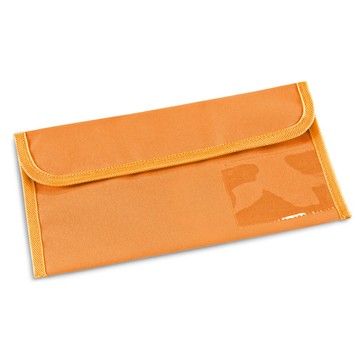 Портмоне для проездных документов (туристический конверт) 92132, оранжевый