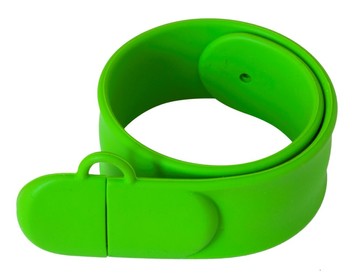 USB флешка браслет 0993-5, 4 гб, зеленый 0993-5 4гб фото