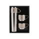 Термос с чашками TEA SET 500ml, бежевый PG-220302 фото