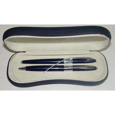 Набор подарочный в футляре (авторучка с поворотным механизмом, капилярная ручка)