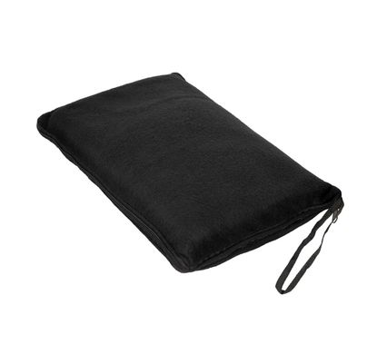 Плед-подушка флисовый Warm 3100, черный 3100-08 фото