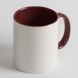 Чашка сублимационная ЕВРОЦИЛИНДР Inner Rim Color Mug 330 мл, бордовая 211762 фото
