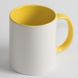 Чашка сублимационная ЕВРОЦИЛИНДР Inner Rim Color Mug 330 мл, желтая 211672 фото