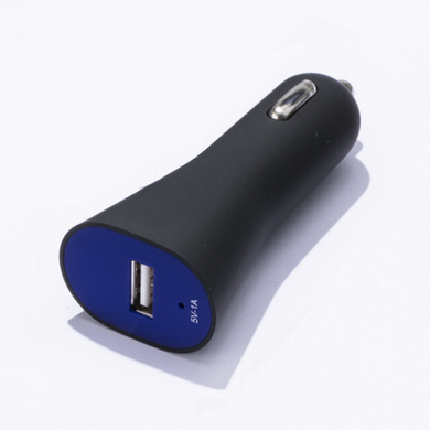 USB автомобильное зарядное устройство RUBBY, USB 1A PC40 фото