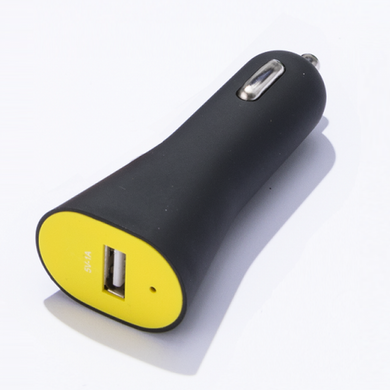USB автомобильное зарядное устройство RUBBY, USB 1A PC40 фото