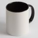 Чашка сублімаційна євроциліндр Inner Rim Color Mug 330 мл, чорна 211702 фото