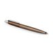 Шариковая ручка Parker JOTTER 17 Premium Carlisle Brown Pinstripe CT BP 17 132, коричневая  17132-0101 фото 2