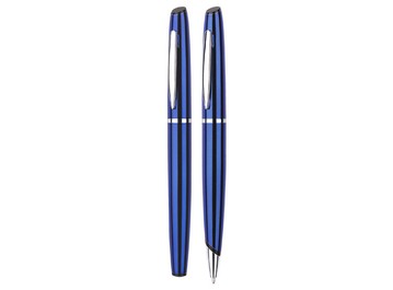Набор VESA SET (авторучка + капилярная ручка) металлические без/футляра, синий VZ01-1605     фото