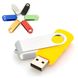 USB флеш-накопитель Твистер желтый