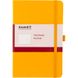 Книга записная Axent Partner В6, 125x195 мм, 96 листов, клетка, твердая обложка, желтая 8201-08-A фото