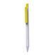 Авторучка пластикова VIVA PENS OTTO, біло-жовта OT4-0104 фото