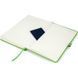 Книга записна Axent Partner В6, 125х195мм, 96 аркушів, тверда обкладинка, салатова 8307-09-A фото 6