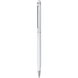 Ручка шариковая металлическая со стилусом KENO, белая KEN07-0104 фото