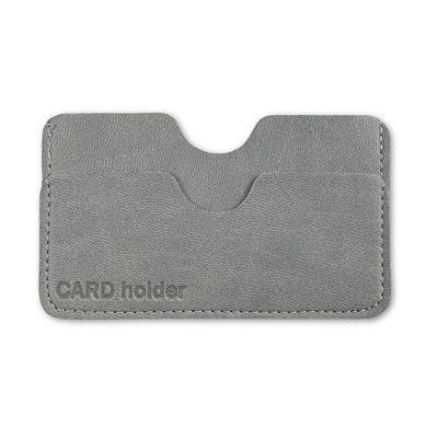 Кард-холдер на 6 пластиковых карт,107х62 мм, экокожа