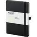Книга записна Partner Prime 8305, 145х210мм, 96 аркушів, клітинка, тверда обкладинка, чорна 8305-01-A фото 2
