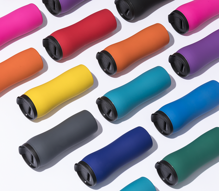 Термокружка COLORISSIMO 450 мл, помаранчева HD02-OR-RG фото