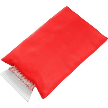 Скребок автомобильный с перчаткой 1,6 x 16 x 27,5 см, красный