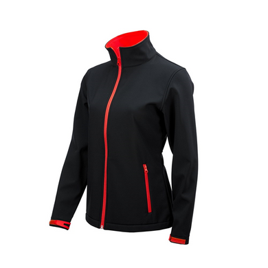Куртка Soft Shell водо и ветро непроницаемая, женская, размер S, красная DJ2S-RE-RG фото