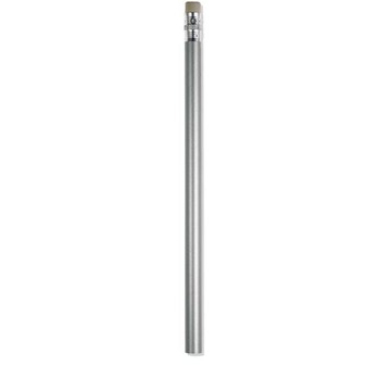 Олівець простий з гумкою KC2494-40 (сріблястий)