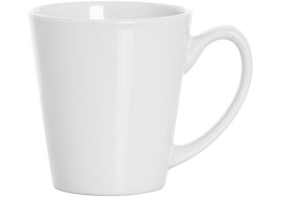 Чашка керамическая Economix Promo ELEGANT 300мл, белая E98319-14 фото
